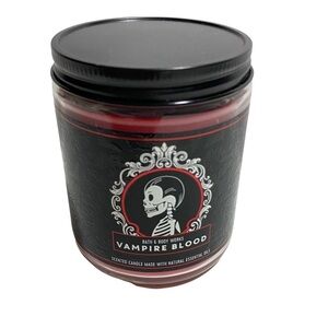 Bath and Body Works Single Wick Vampire Blood Candle 7oz New